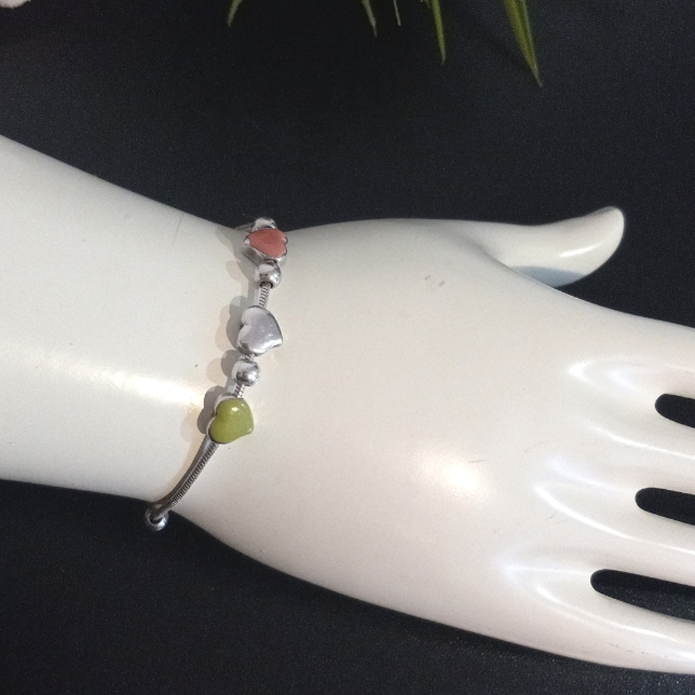 925 heart bracelet - Picture 2 of 6
